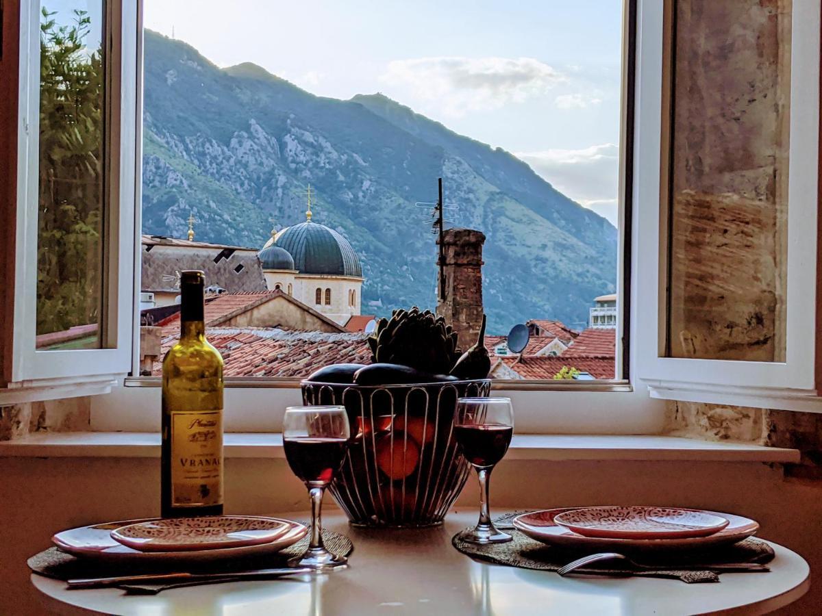 Romantic Rooftop View Hideaway- Old Town Nr 404 Appartement Kotor Buitenkant foto